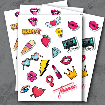 Paper Stickers