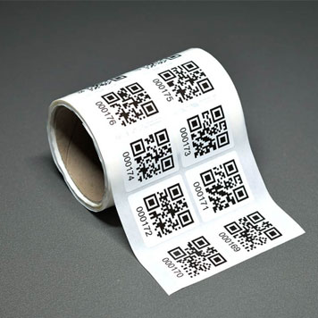 Barcode & QR Code B2B Labels